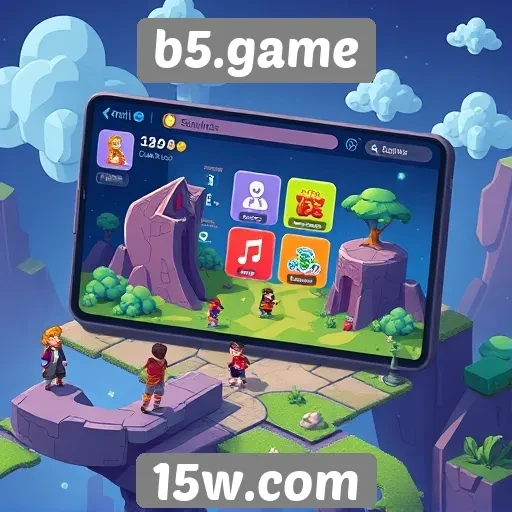 Plataforma b5.game se destaca por sua interface amigável