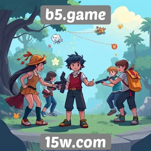Recursos de comunidade e multiplayer no b5.game